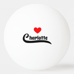 Charlotte Tischtennisball