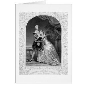 Charlotte und Susan Cushman als Romeo und Juliet,