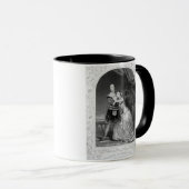 Charlotte und Susan Cushman als Romeo und Juliet, Tasse (VorderseiteRechts)