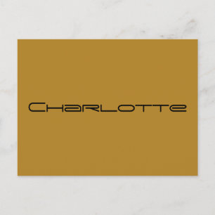 Charlotte von Orphan Black TV Show, geometrische f Postkarte