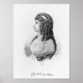 Charlotte von Stein, geboren von Schardt, spät Poster (Vorne)