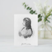 Charlotte von Stein, geboren von Schardt, spät Postkarte (Stehend Vorderseite)