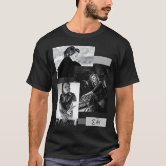 Charlotte von Witte - Black and White Classic T-Sh T-Shirt