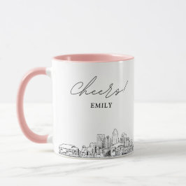 Charlotte Wedding Personalisiert Coffee Tasse