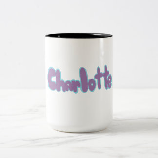 Charlotte zweifarbige tasse