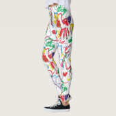 Charlottes Basquiat inspiriert Leggings (Links)