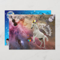 Charlottes Geburtskarte