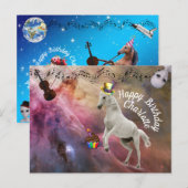 Charlottes Geburtskarte Postkarte (Vorne/Hinten)