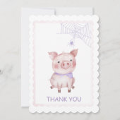 Charlottes Geburtstagsparty im Web Einladung (Rückseite)