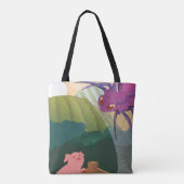 Charlottes Netz-Tasche Tasche (Rückseite)