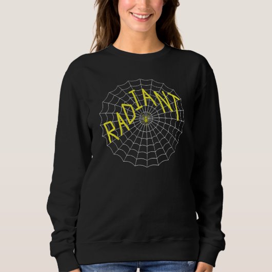 Charlottes Radiant Spider Web Sweatshirt (Vorderseite)