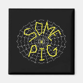 Charlottes Some G Sder Web T Shirt Magnet (Vorne)