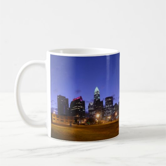 Charlotteskyline-Tasse Kaffeetasse (Links)