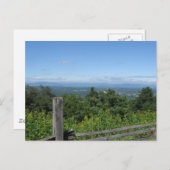 Charlottesville Landschaft Postkarte (Vorne/Hinten)