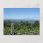 Charlottesville Landschaft Postkarte (Vorderseite)
