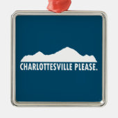 Charlottesville Ornament Aus Metall (Vorne)