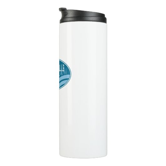 Charlottesville Virginia Außenbereich Thermosbecher (Nach rechts gedreht)