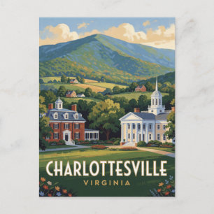 Charlottesville Virginia Blue Ridge Reise Postkarte