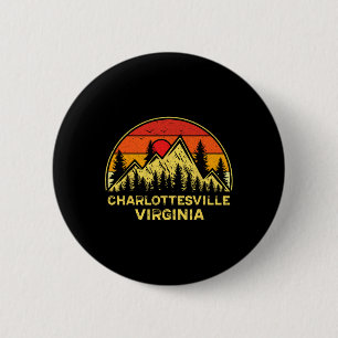 Charlottesville Virginia Va Berge Wandern Souvenir Button