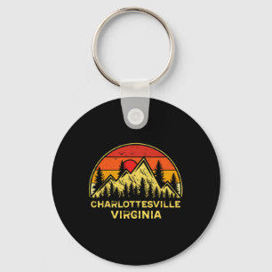 Charlottesville Virginia Va Berge Wandern Souvenir Schlüsselanhänger