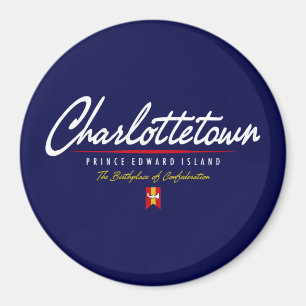 Charlottetown-Skript Magnet