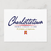 Charlottetown-Skript Postkarte (Vorderseite)