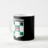 Charlottetown-Wappen - PEI Kaffeetasse (Vorderseite Links)