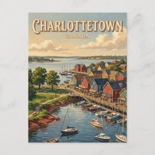 Charlottetown Waterfront Kanada Postkarte