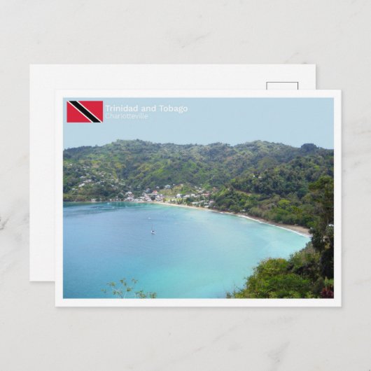 Charlotteville - Trinidad und Tobago Postkarte (Vorne/Hinten)