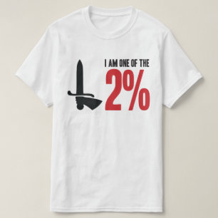 Charlton Athletic 2% rot und schwarz T-Shirt