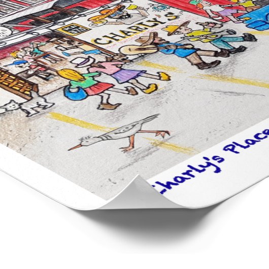 Charly's Place Poster (Ecke)