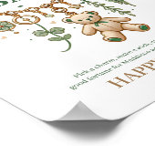 Charm Bar Baby Duschzeichen Poster (Ecke)