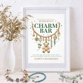Charm Bar Baby Duschzeichen Poster