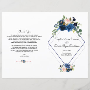 Charm Blue Blush Floral Blue Diamond Programm