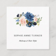 Charm Blue Pink Blume Beruflich Beauty Salon