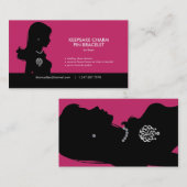 Charm Bracelet Business Card Visitenkarte (Vorne/Hinten)