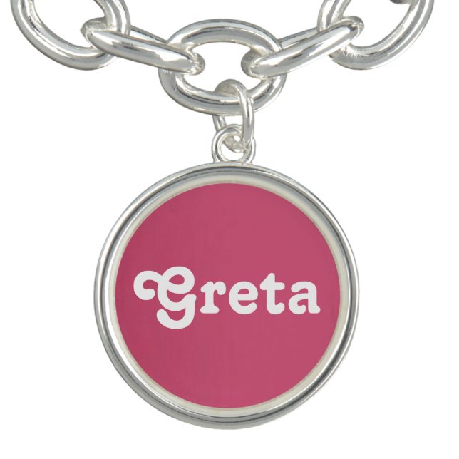 Charm Bracelet Greta Charm Armband (Design)