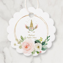 Charm Burgundy Blush Blume Gold Einhorn Geburtstag Geschenkanhänger