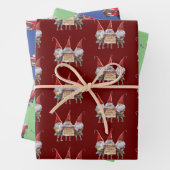 Charm Christmas Truck Elf Caroling Santa Sleigh Geschenkpapier Set (Beispiel)