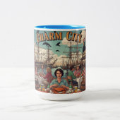 Charm City Calling Mug Zweifarbige Tasse (Mittel)