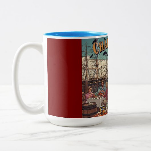 Charm City Calling Mug Zweifarbige Tasse (Links)