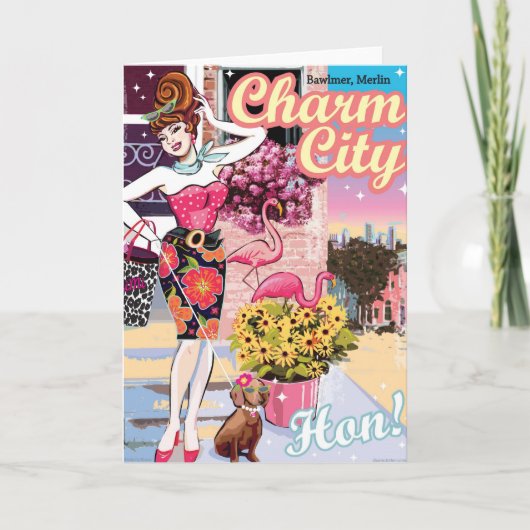 Charm City Hon Cards Karte (Vorderseite)