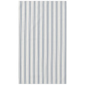 Charm Französischer Bauernhof Blau und Weiß Streif Tischdecke (Vorderseite)