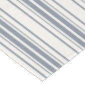 Charm Französischer Bauernhof Blau und Weiß Streif Tischdecke (Schrägansicht)