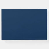 Charm Lavender Lila Blumenblut Hochzeit Gästebuch (Rückseite)