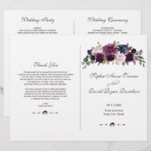 Charm Lavender Navy Blumenzellenprogramm (Vorne/Hinten)