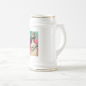 CHARM MONOGRAM BIERGLAS (VorderseiteRechts)