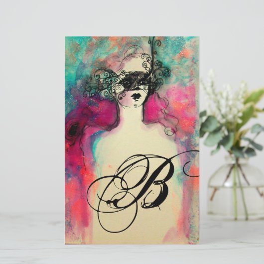 CHARM MONOGRAM BRIEFPAPIER (Stehend Vorderseite)