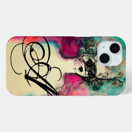 CHARM MONOGRAM Case-Mate iPhone HÜLLE (Rückseite (Horizontal))