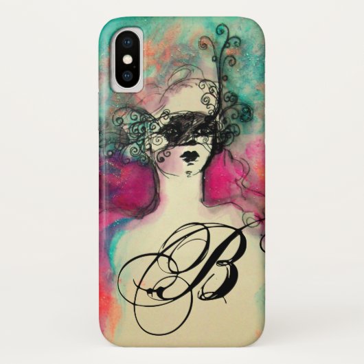 CHARM MONOGRAM Case-Mate iPhone HÜLLE (Rückseite)